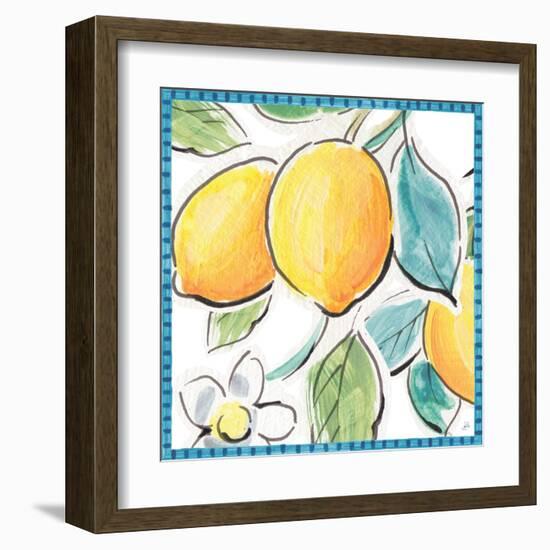 Mediterranean Breeze XV-Daphne Brissonnet-Framed Art Print