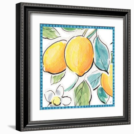 Mediterranean Breeze XV-Daphne Brissonnet-Framed Art Print