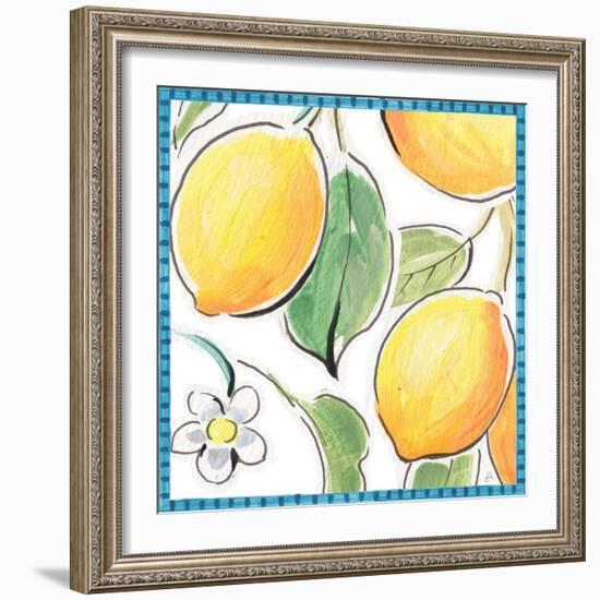 Mediterranean Breeze XVI-Daphne Brissonnet-Framed Premium Giclee Print