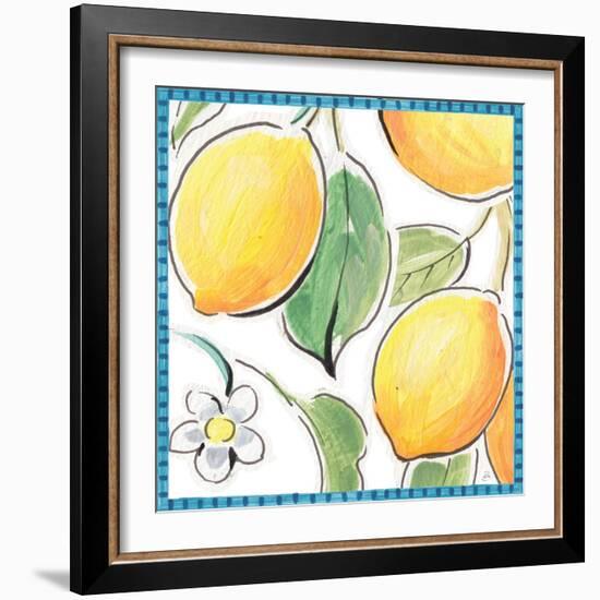 Mediterranean Breeze XVI-Daphne Brissonnet-Framed Art Print