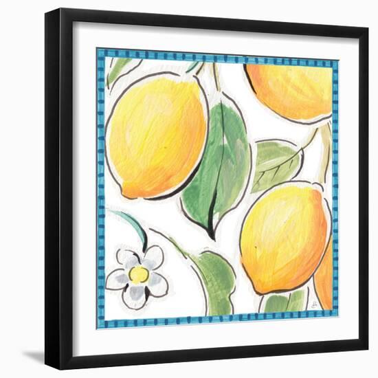 Mediterranean Breeze XVI-Daphne Brissonnet-Framed Art Print