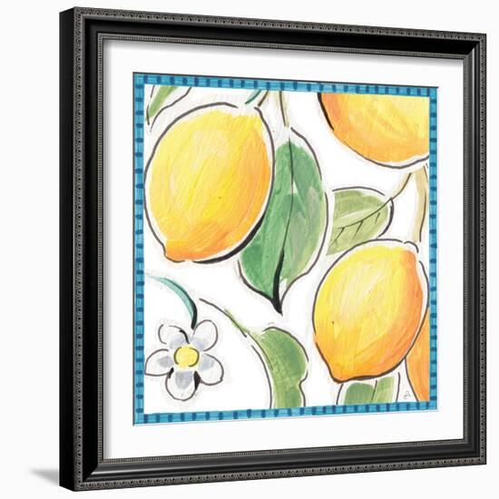 Mediterranean Breeze XVI-Daphne Brissonnet-Framed Art Print