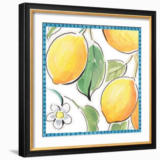 Mediterranean Breeze XVI-Daphne Brissonnet-Framed Art Print