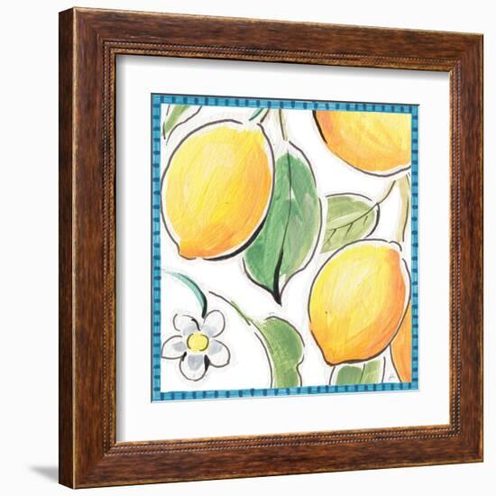 Mediterranean Breeze XVI-Daphne Brissonnet-Framed Art Print