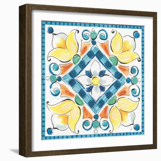 Mediterranean Breeze XX-Daphne Brissonnet-Framed Art Print