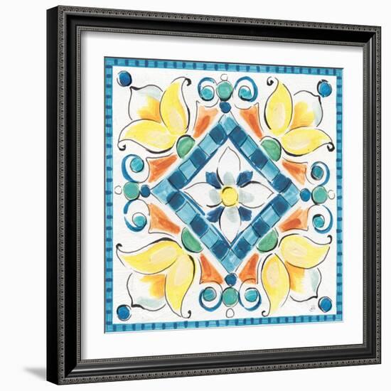 Mediterranean Breeze XX-Daphne Brissonnet-Framed Art Print