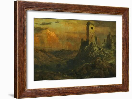 Mediterranean Castle, 1873-Frederic Edwin Church-Framed Giclee Print