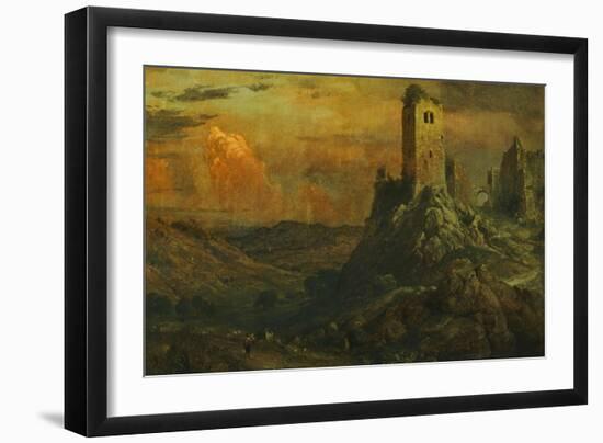 Mediterranean Castle, 1873-Frederic Edwin Church-Framed Giclee Print