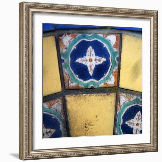 Mediterranean Close Up II-Nicole Katano-Framed Photo