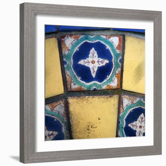 Mediterranean Close Up II-Nicole Katano-Framed Photo