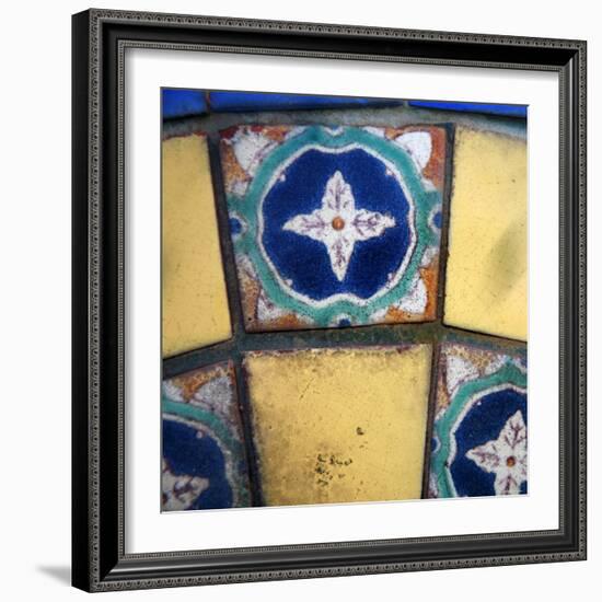 Mediterranean Close Up II-Nicole Katano-Framed Photo