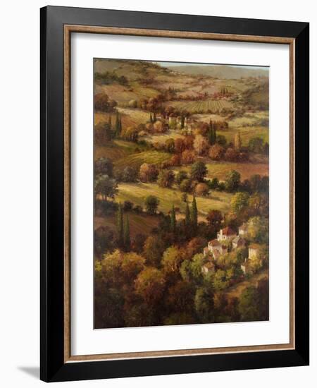 Mediterranean Countryside-Hulsey-Framed Art Print