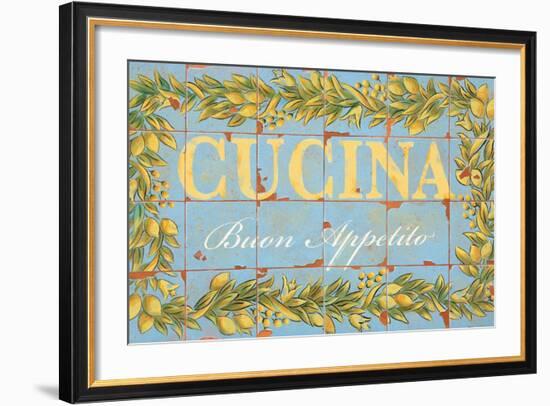 Mediterranean Cucina-Michael Letzig-Framed Art Print