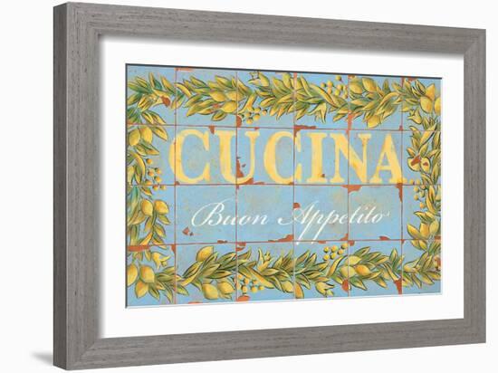 Mediterranean Cucina-Michael Letzig-Framed Premium Giclee Print