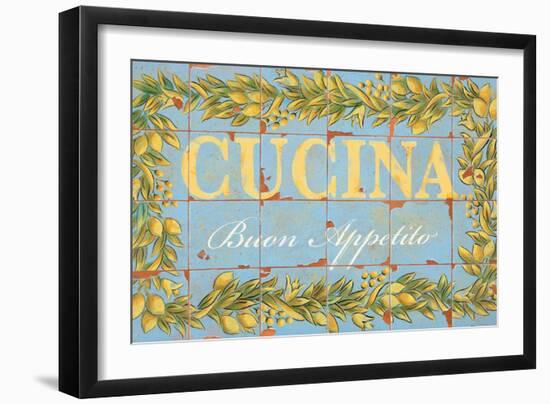 Mediterranean Cucina-Michael Letzig-Framed Premium Giclee Print