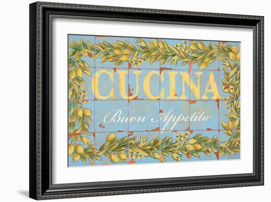 Mediterranean Cucina-Michael Letzig-Framed Premium Giclee Print