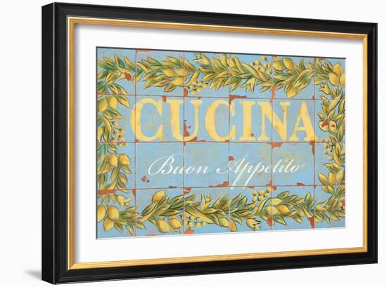 Mediterranean Cucina-Michael Letzig-Framed Premium Giclee Print