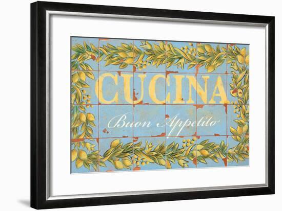 Mediterranean Cucina-Michael Letzig-Framed Art Print