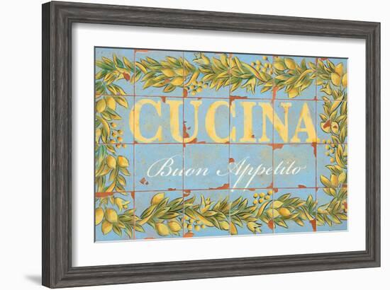 Mediterranean Cucina-Michael Letzig-Framed Premium Giclee Print