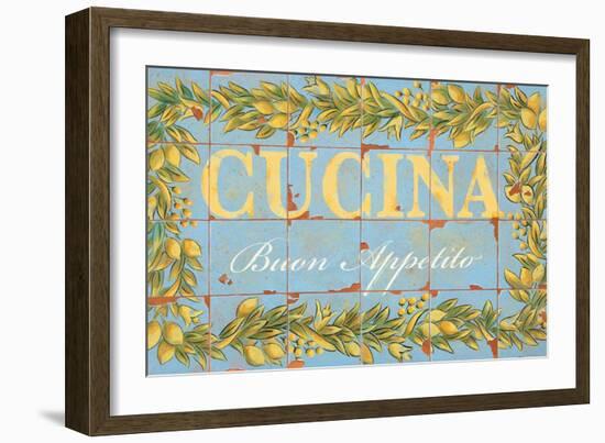 Mediterranean Cucina-Michael Letzig-Framed Premium Giclee Print