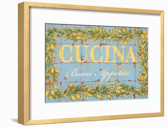 Mediterranean Cucina-Michael Letzig-Framed Premium Giclee Print