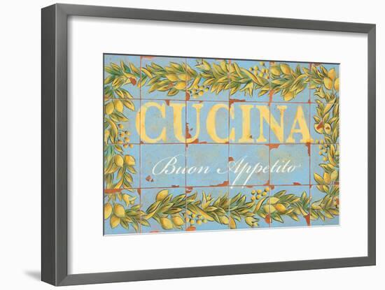 Mediterranean Cucina-Michael Letzig-Framed Premium Giclee Print