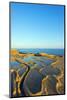 Mediterranean Europe, Malta, Gozo Island, Salt Pans at Xwejni Bay-Christian Kober-Mounted Photographic Print