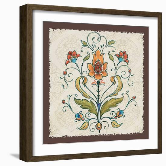 Mediterranean Flair III-Daphne Brissonnet-Framed Premium Giclee Print