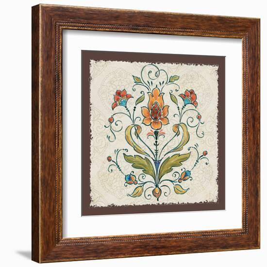 Mediterranean Flair III-Daphne Brissonnet-Framed Art Print