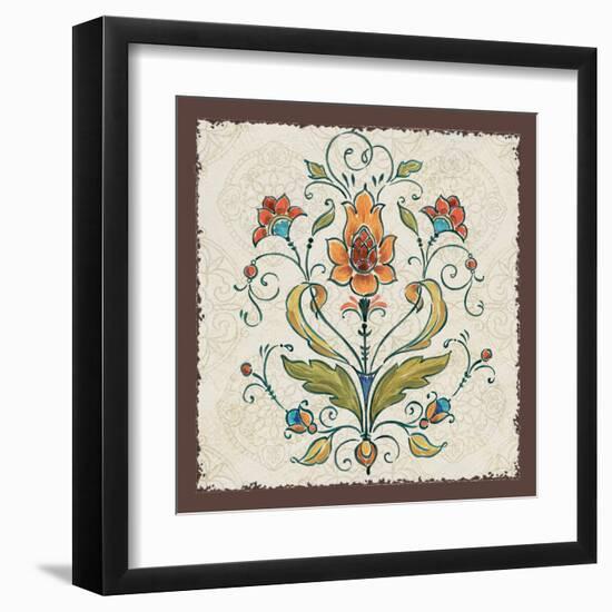 Mediterranean Flair III-Daphne Brissonnet-Framed Art Print