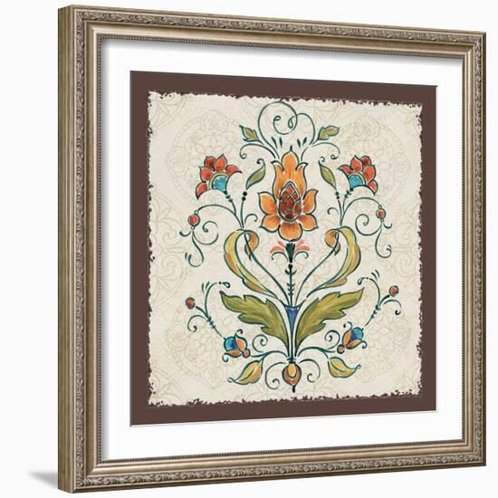 Mediterranean Flair III-Daphne Brissonnet-Framed Art Print