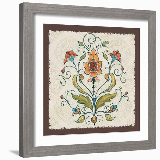 Mediterranean Flair III-Daphne Brissonnet-Framed Art Print