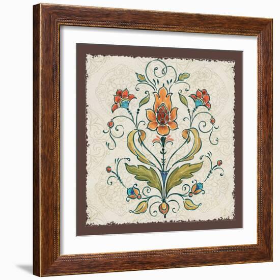 Mediterranean Flair III-Daphne Brissonnet-Framed Art Print