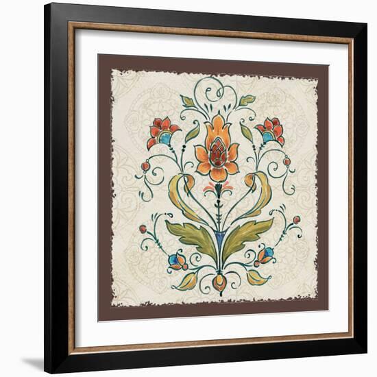 Mediterranean Flair III-Daphne Brissonnet-Framed Art Print