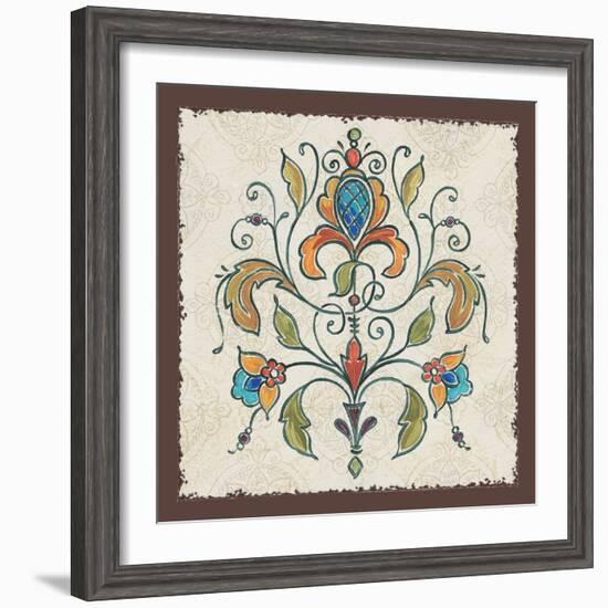 Mediterranean Flair IV-Daphne Brissonnet-Framed Art Print