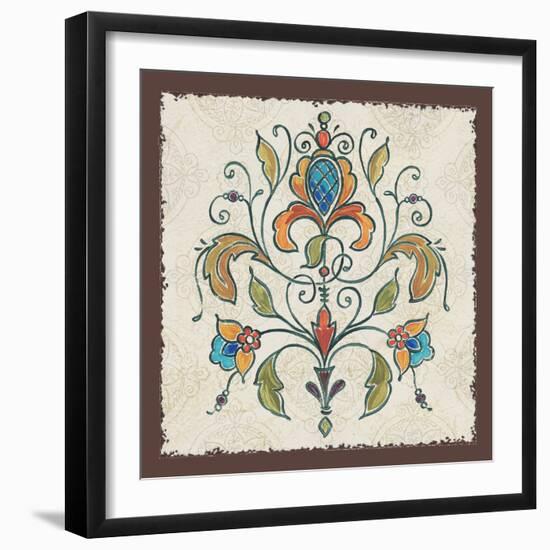 Mediterranean Flair IV-Daphne Brissonnet-Framed Art Print