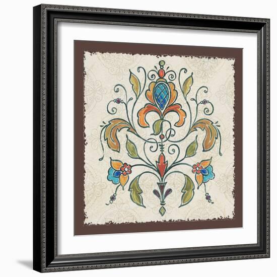 Mediterranean Flair IV-Daphne Brissonnet-Framed Art Print