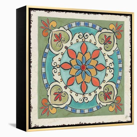 Mediterranean Flair IX-Daphne Brissonnet-Framed Stretched Canvas