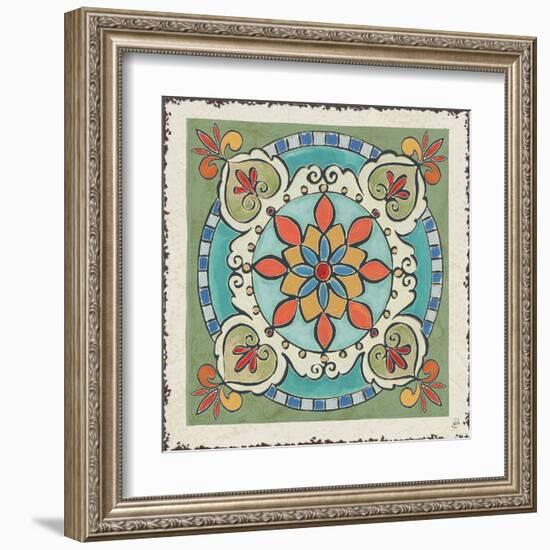 Mediterranean Flair IX-Daphne Brissonnet-Framed Art Print