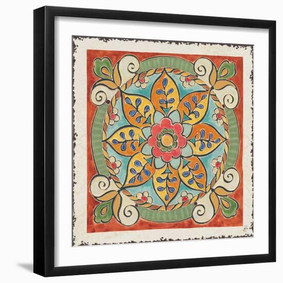 Mediterranean Flair VIII-Daphne Brissonnet-Framed Art Print