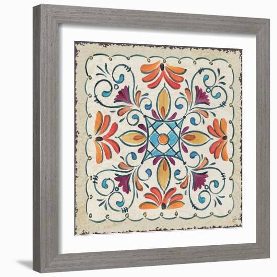 Mediterranean Flair XII-Daphne Brissonnet-Framed Art Print