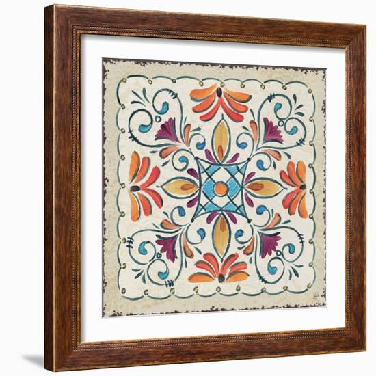 Mediterranean Flair XII-Daphne Brissonnet-Framed Art Print