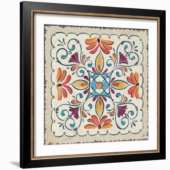 Mediterranean Flair XII-Daphne Brissonnet-Framed Art Print