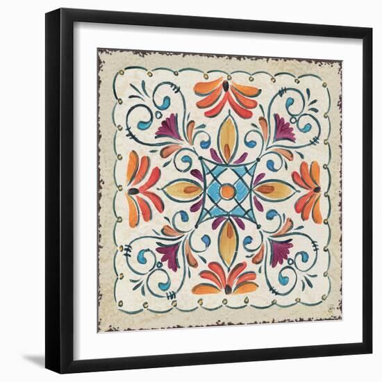 Mediterranean Flair XII-Daphne Brissonnet-Framed Art Print