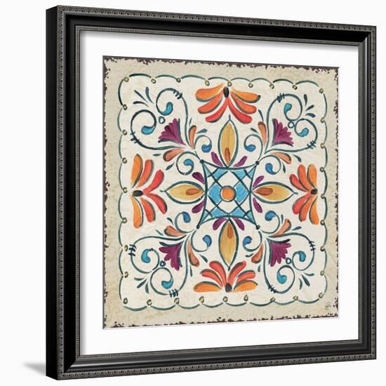 Mediterranean Flair XII-Daphne Brissonnet-Framed Art Print