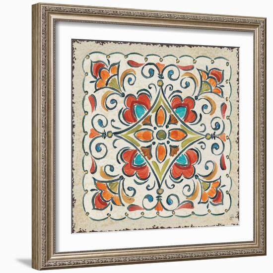 Mediterranean Flair XIII-Daphne Brissonnet-Framed Art Print