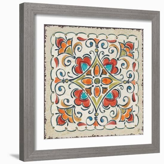 Mediterranean Flair XIII-Daphne Brissonnet-Framed Art Print