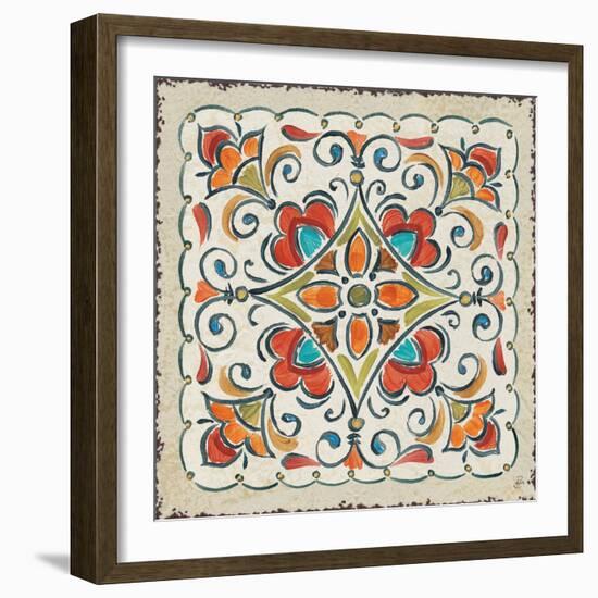 Mediterranean Flair XIII-Daphne Brissonnet-Framed Art Print