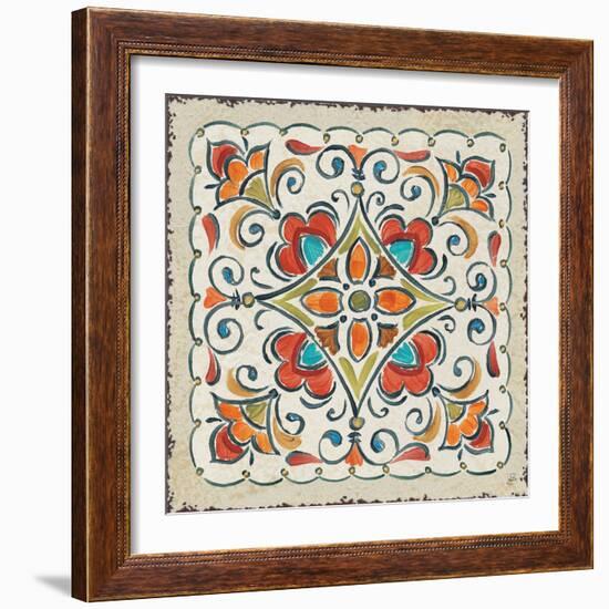 Mediterranean Flair XIII-Daphne Brissonnet-Framed Art Print