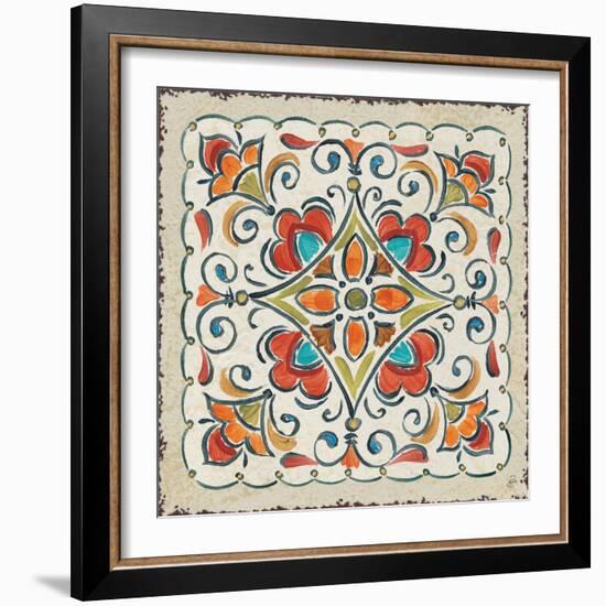 Mediterranean Flair XIII-Daphne Brissonnet-Framed Art Print